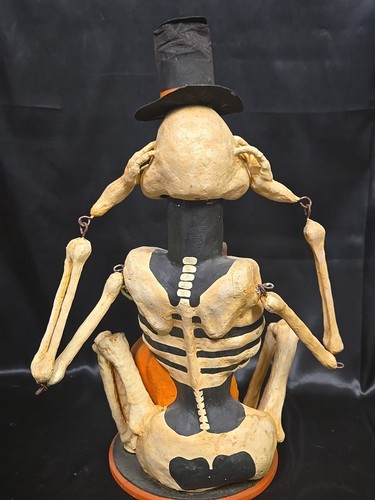 Rucus Studio Bethany Lowe Halloween Skeleton Sam 15" Jointed Figurine Retired - Picture 18 of 24