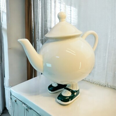 ＊Carlton ware walking Tea Pot＊ 1970s Carlton Ware Walking Tea Pot With 6 Walking Tea Cups
