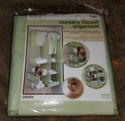 delta nursery closet organizer