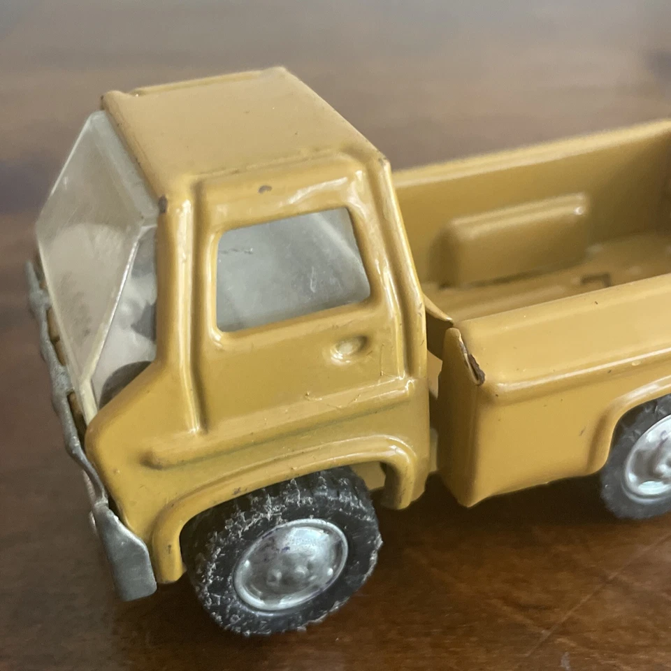RARE Vintage Louis Marx Pressed Metal Toy Pickup Truck - Image 3 of 4