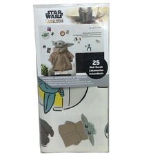 Star Wars Mandalorian Grogu Child Baby Yoda 25 Pc Wall Decals Removable Stickers
