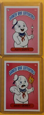 LOT of 2: 2018 SSFC PUFFY DUFFY & GOOEY DEWEY Sticker Set (4a/4b) RARE!