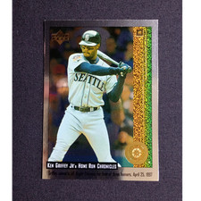 Upper Deck 1998 Ken Griffey Jr Home Run Chronicles #11 Mariners Baseball Card