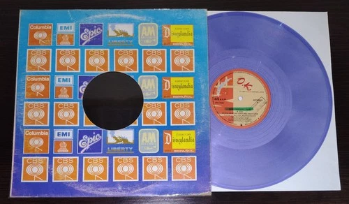 OLIVIA NEWTON JOHN & ANDY GIBB Rest Your Love 12" COLOMBIA RARE PROMO PURPLE ♫?