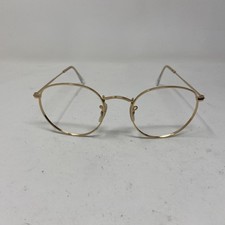 Ray-Ban ITALY ROUND RB3447 001 50-21 GOLD SUNGLASSES FRAME ONLY FG35