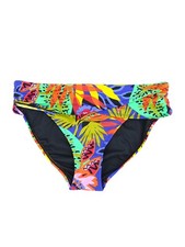 Bleu by Rod Beattie Women's Safari Sarong-Waist Swim Bottom Swimsuit 10, Multi 