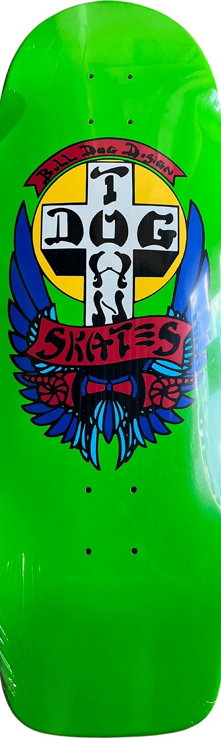 Dogtown Skateboards Bull Dog 70's Rider Skateboard Deck - 10" x 30.57"