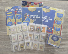 Panini WM 2018 Komplettsatz lose, Hardcoveralbum, Display 500 Sticker, Update,