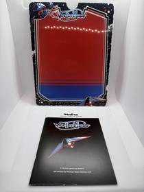 Vectrex Arcade System Custom Made Game Overlays and Overlays and Instructions