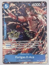 Portgas.D.Ace OP07-053 3rd Anniversary 3 Brothers Pack Promo Near Mint NM