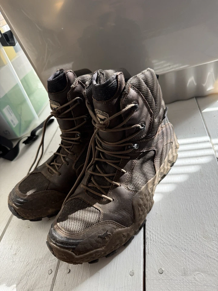 Irish Setter Vaprtrek Hunting Boots A2815 Men's Sz 12 8" Camo Waterproof Leather - Image 3 of 4