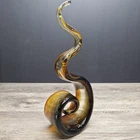 Vintage Murano Style Swirl Glass Sculpture - Stunning Artwork