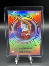 2025 Topps Universe WWE Rob Gronkowski #3 Base WWE Legends Silver Prizm￼