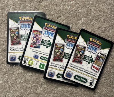 Pokemon TCG Live Code Karten - 40x Pokemon Go