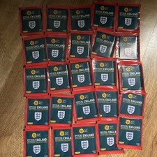 Official England Collection World Cup Sealed Sticker Packs x 25 Panini 2026 M&S