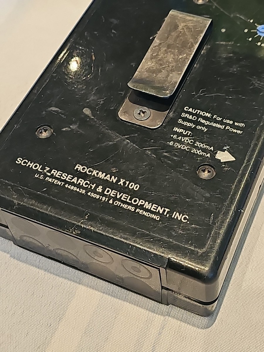 Rockman X100 Tom Scholz SR&D Vintage Headphone Amp Free shipping