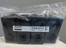 Set 4 gambe per armadio cucina Ikea Akurum 300.763.19 19197 Faktum NUOVE!