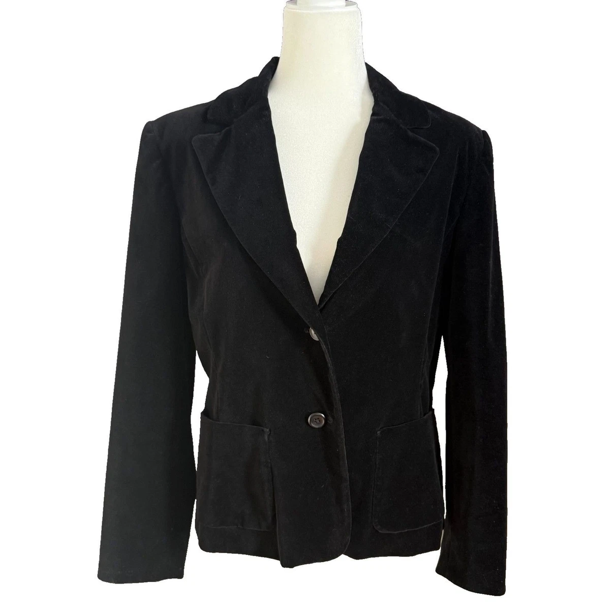Veste Double Boutonnage Rafaella Femme - Taille 10 - Noire, Doublée - Neuf Avec étiquettes (NWT)
