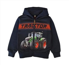 S&C Kinder Sweatjacke mit auffälligem Trakto...