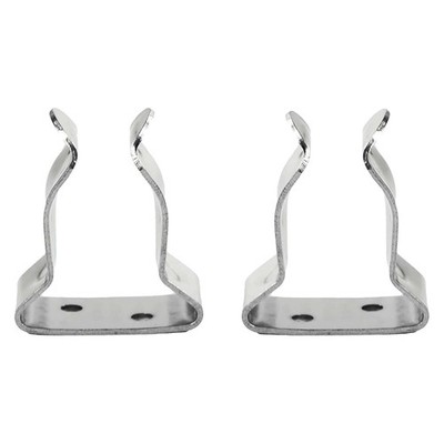 MARINE CITY Stainless Steel Storage Clips Hook Clamp 5/8''-1'' Boat (PacK of 2)
