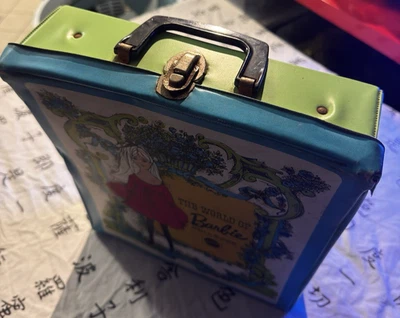 Barbie Mattel Vintage  Valigetta semirigida Guardaroba Armadio contenitore - Imagen 1 de 4