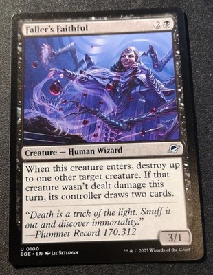 Faller's Faithful - EOE - MTG - EN - NM - 0100