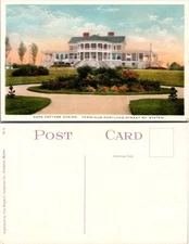 Cape Cottage Casino Portland Maine Postcard