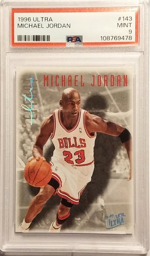 Michael Jordan #4 1996 Ultra Scoring Kings card