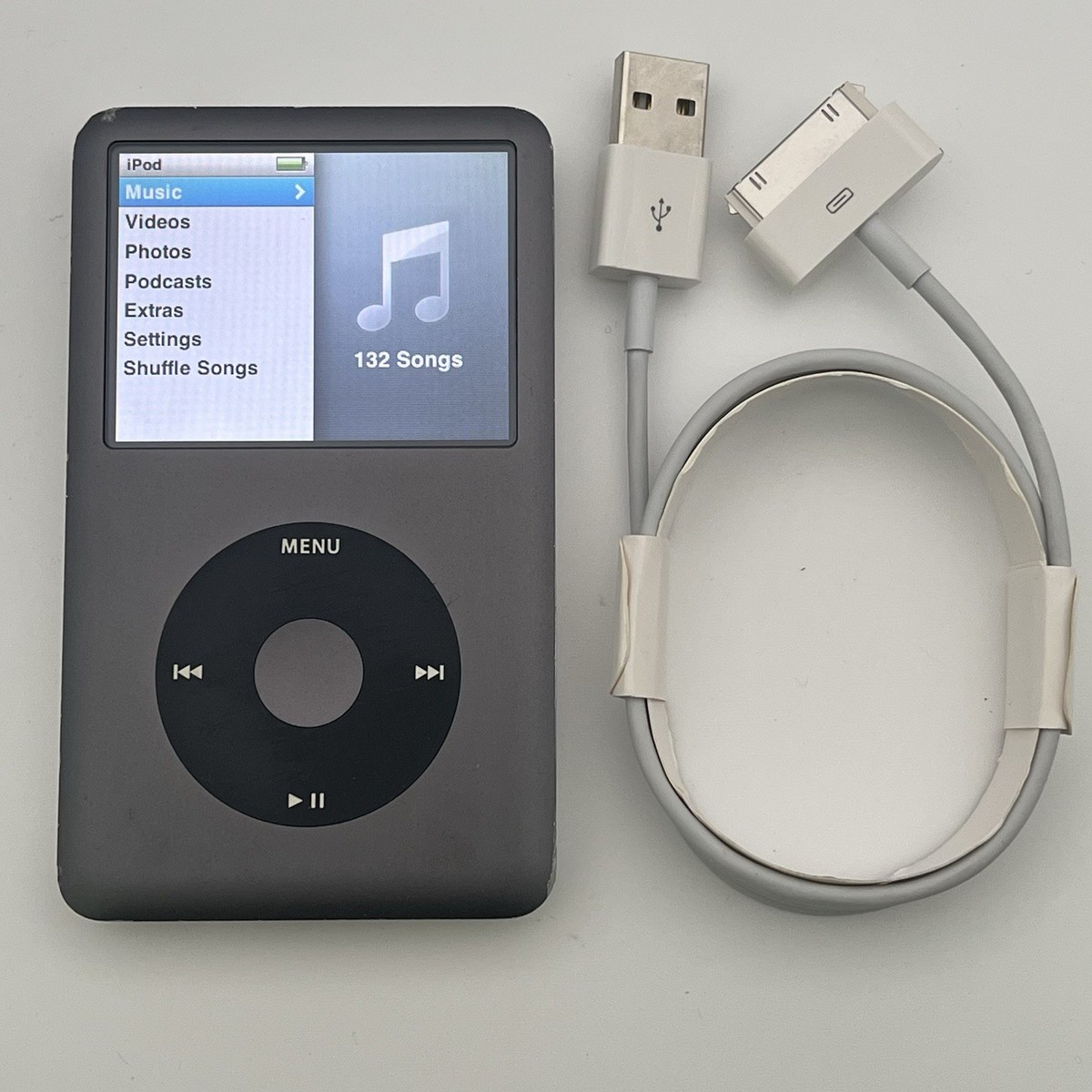 Apple iPod classic 7th Generation Black (160 GB) - Fully Working