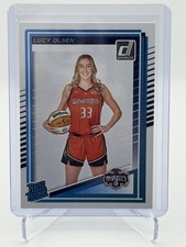 2025 Panini Donruss WNBA Rated Rookie RC Lucy Olsen #97 - Washington Mystics