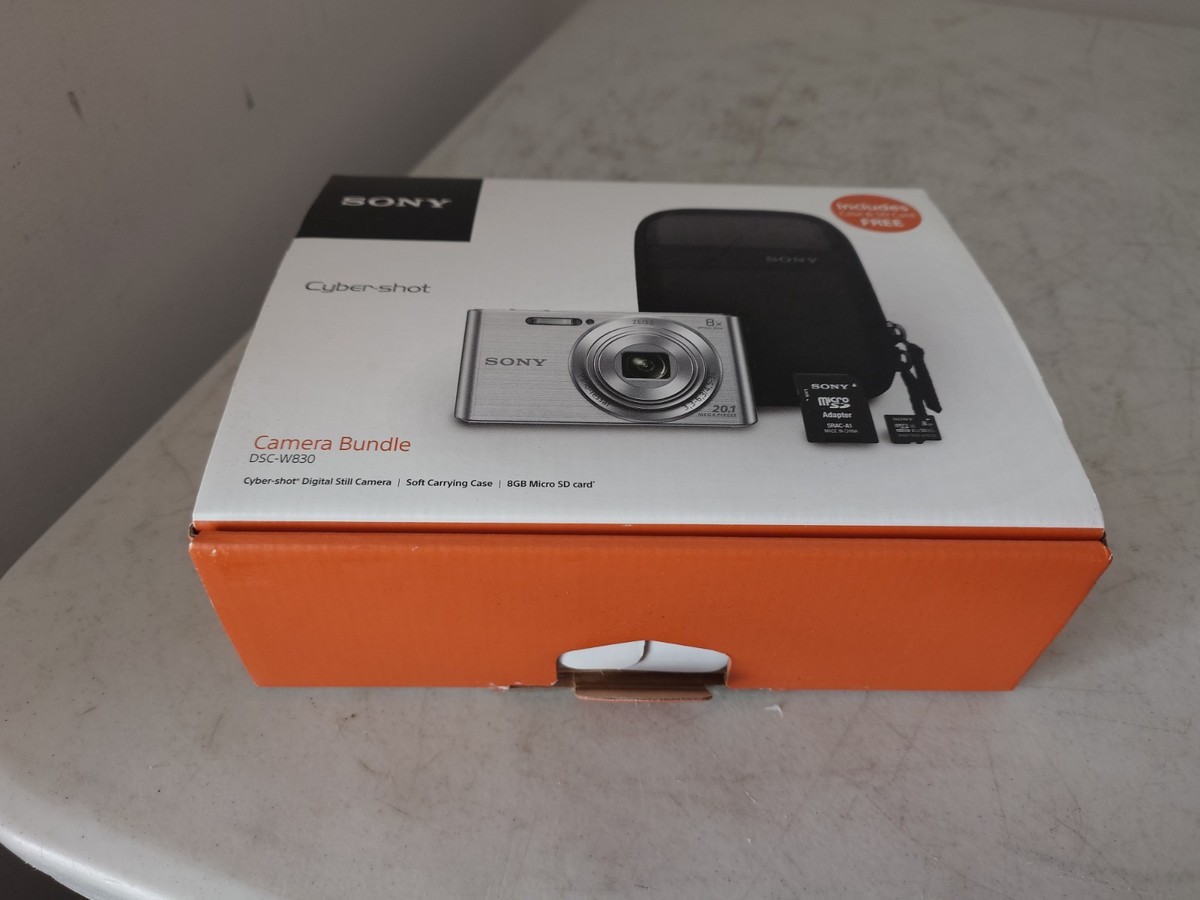 Sony Cybershot DSC-W830 20.1MP Digital SLR Camera - Silver for