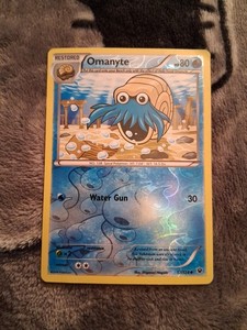 Omanyte 17/124 Fates Collide Reverse Holo