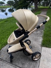 Gold  Mima Xari stroller Carriage Very Good c...