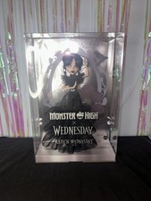NEW Monster High Rave’N Dance Wednesday Doll Black Dress Addams Family Netflix