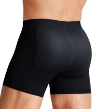Men Padded Underwear with Hip Pads, Butt Enhancer for Men Boxer Briefs Breath...