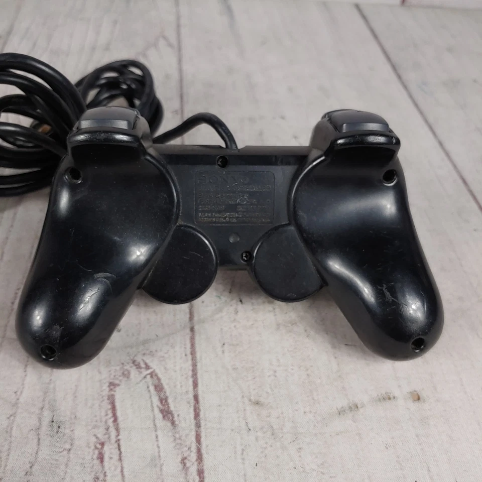 NECESITA JOYSTICK - Controlador DualShock Original OEM Sony PlayStation 2 PS2 - Negro Foto 2 de 4