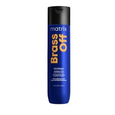 Image of Matrix Brass Off Blue Toning Shampoo to Correct Orange Undertones on Lightened