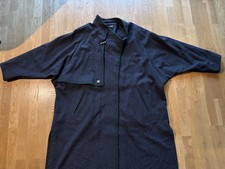 Lodenfrey, Langer und weiter grauer Lodenmantel, Gr. L