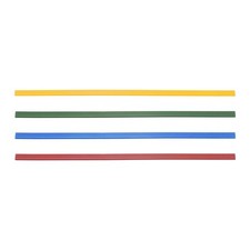 4 magnetic strips 30x0.9cm blue, red, yellow, green