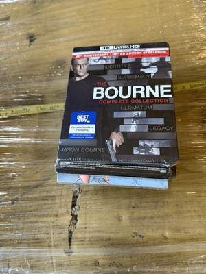 The Bourne Complete Collection 4k Ultra HD Steelbook *sealed*