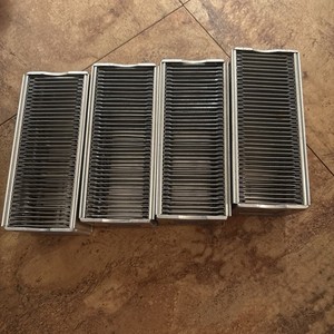 4 Airequipt Slide Magazine Automatic Tray Holds 36 Slides  Each