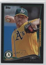 2014 Topps Black 45/63 Dan Straily #58 0o9