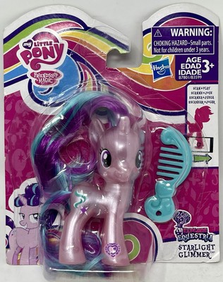 My Little Pony STARLIGHT GLIMMER G4 3'' EXPLORE EQUESTRIA -HTF Damaged