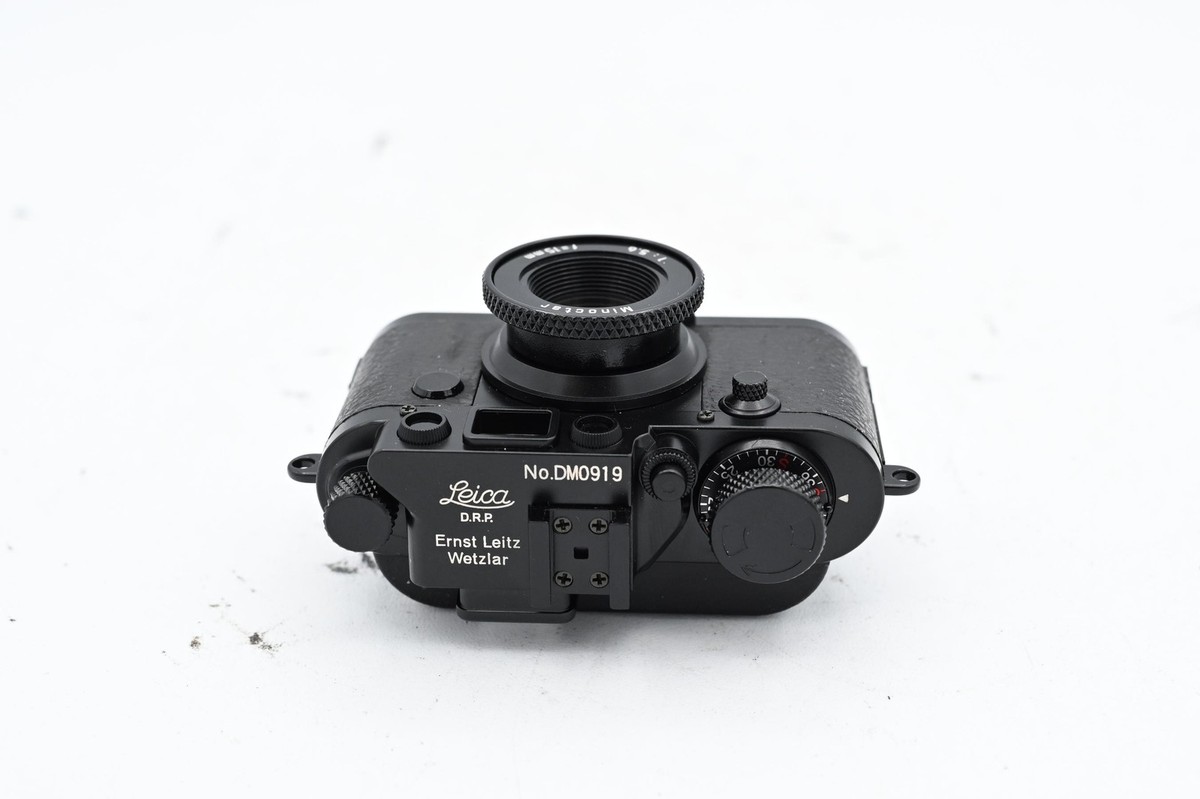 Minox Classic Leica IIIF Black with 15mm F/5.6 Minoctar (With Case