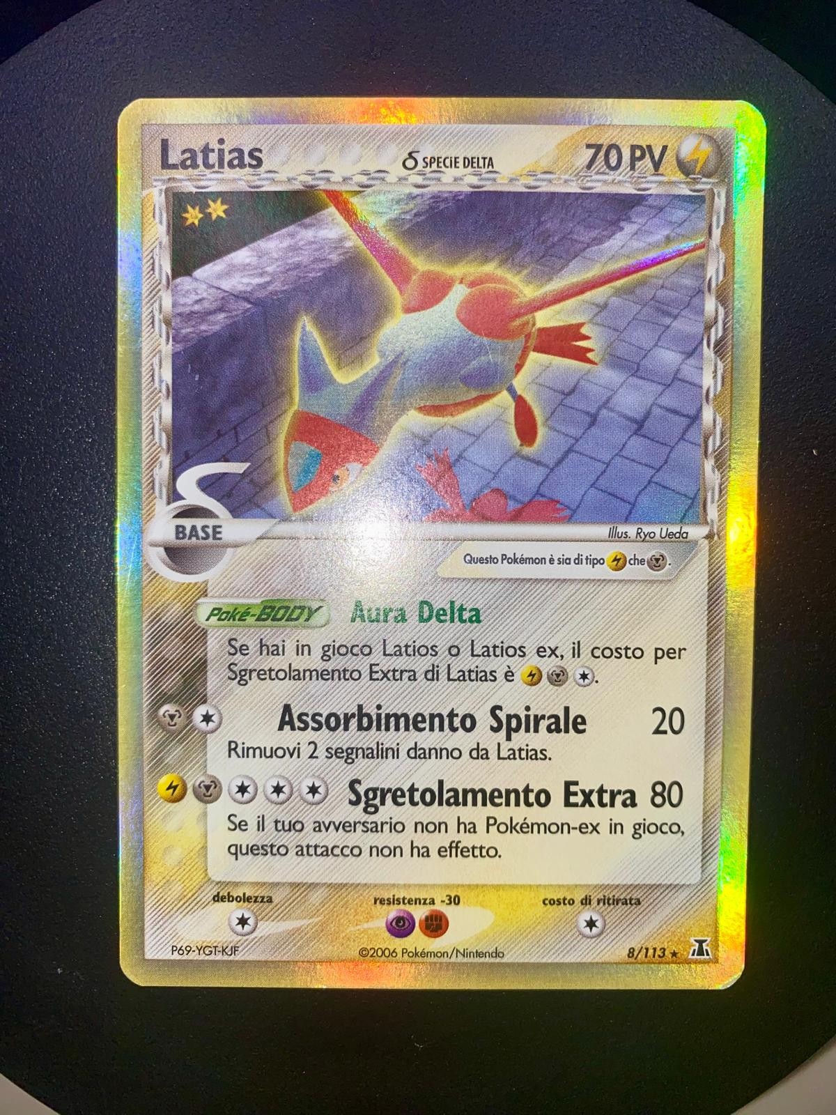 Latias δ Delta Species 8/113 DS ITA EX