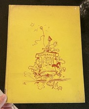 Toonerville Trolley Yellow Hardcover Comic Book by Fontaine Fox