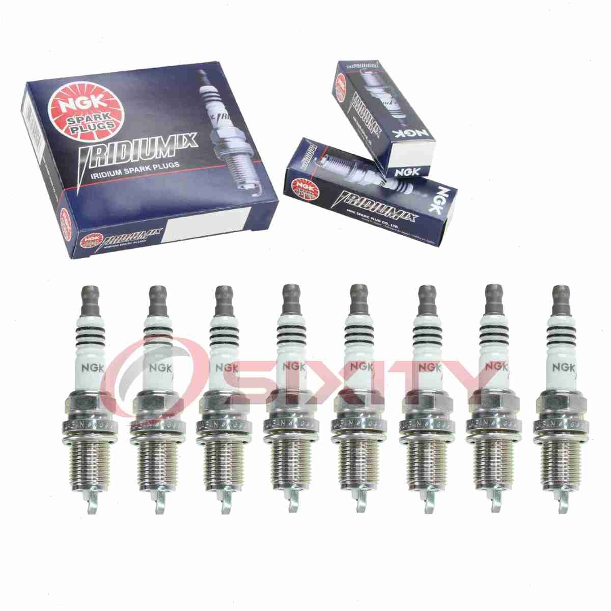 8 pc NGK Iridium IX Spark Plugs for 2006-2007 Jeep Commander 4.7L V8 vj