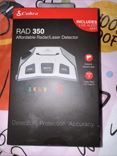 Cobra RAD 350 Radar and Laser DETECTOR With IVT Filter