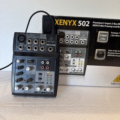 behringer xenyx 502 | eBay