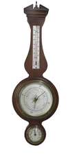 Vintage Airguide Wall Mount Weather Station Thermometer Barometer Hydrometer